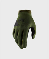100% Ridecamp Gloves - Army Green
